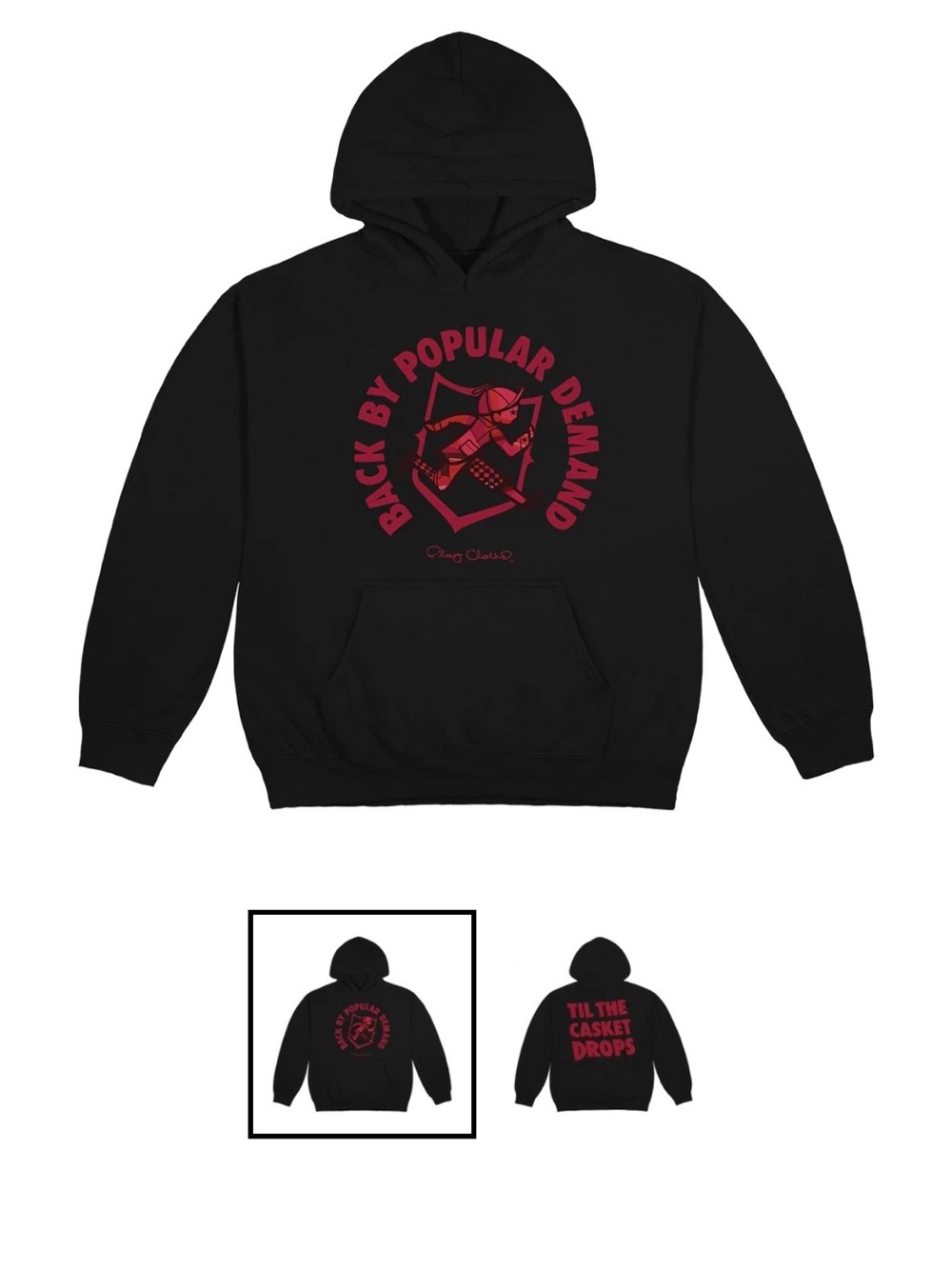 PLAY CLOTHS X TIL THE CASKET DROPS HOODIE